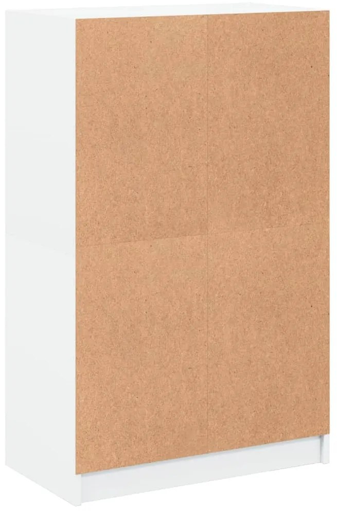 Armário alto c/ portas 68x37x109 cm derivados de madeira branco