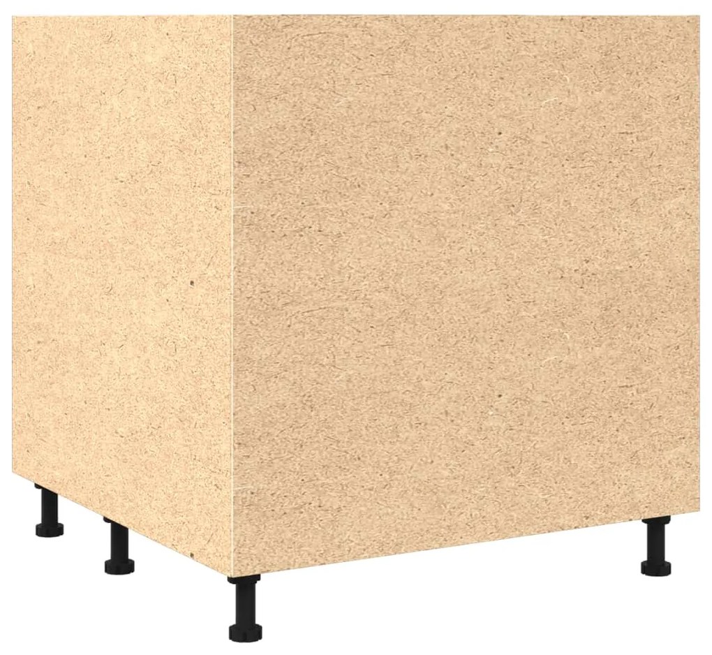 Armário cozinha “Lyon” 75,5x75,5x81,5cm madeira velha