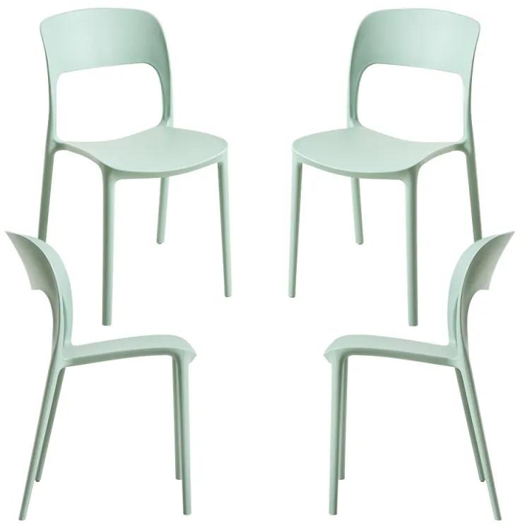 Pack 4 Cadeiras Inis - Celadon