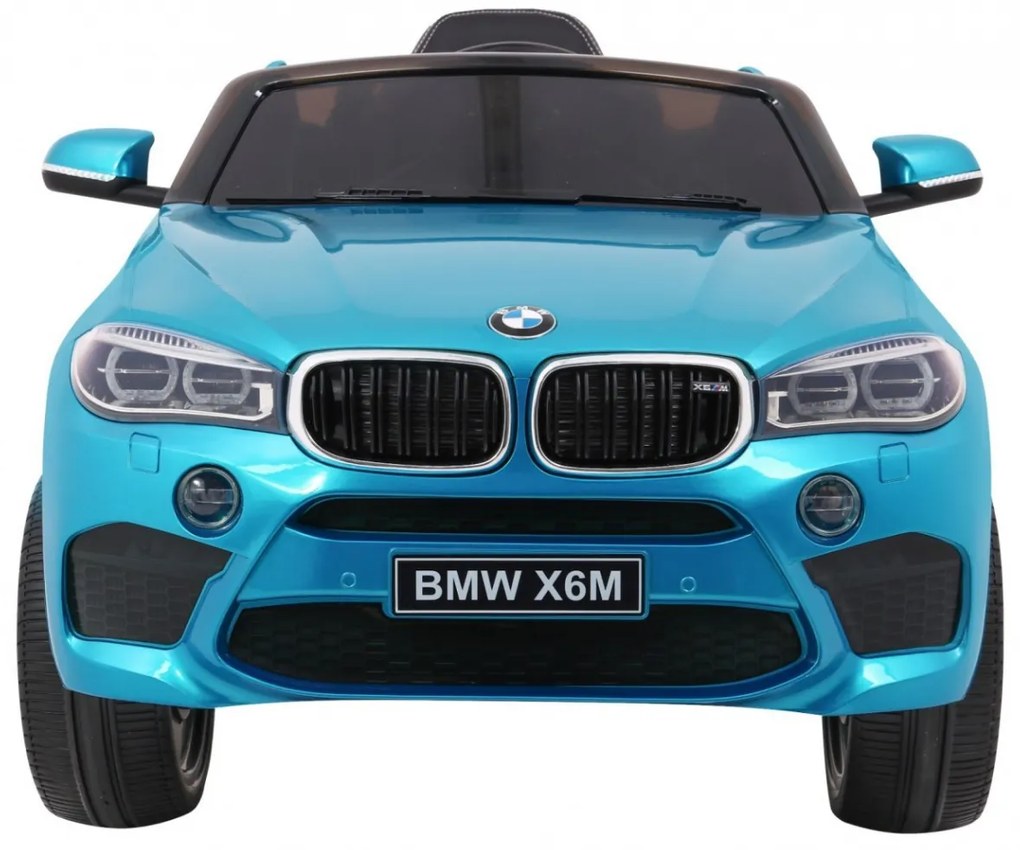 Carro elétrico para Crianças BMW X6M Azul pintado