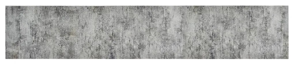 Tapete de cozinha lavável 60x300 cm veludo padrão betão