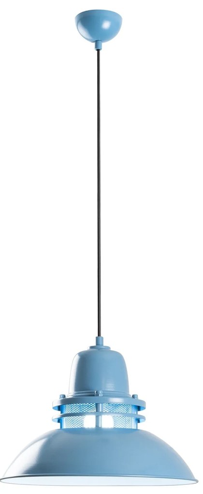 Candeeiro Suspenso com Altura Ajustável – Tibet Light Blue – Azul Clar