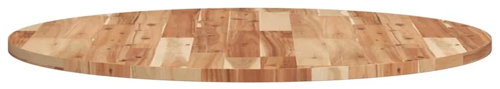 Tampo de mesa redondo Ø80x2 cm madeira de acácia maciça