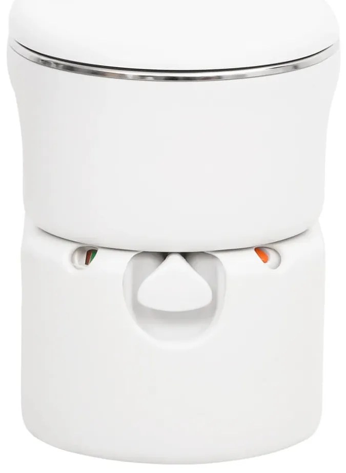 Sanita integrada p/ campismo 24+17 L PEAD e aço branco