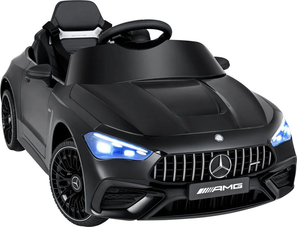 Carro Elétrico Infantil 2 a 5 anos até 25 kg, 99 x 54 x 43 cm, Comando à Distância, Preto