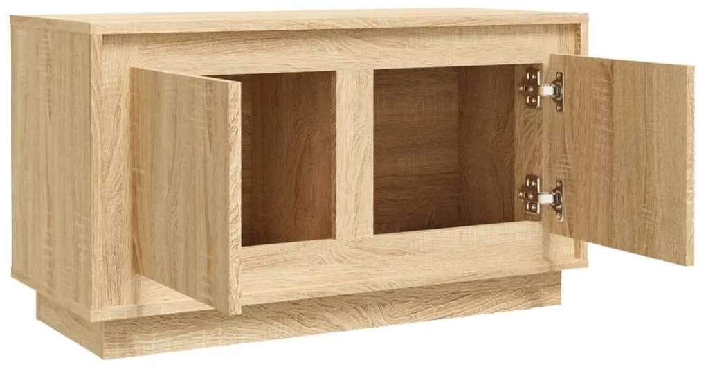 Móvel de TV 80x35x45 cm derivados de madeira carvalho sonoma