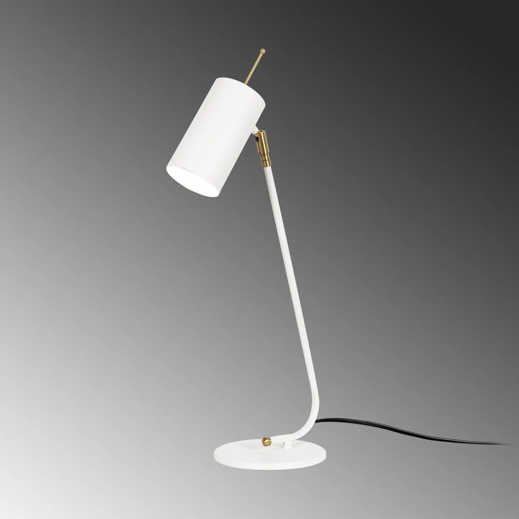 Candeeiro de Mesa Sivani – Branco – 8 x 26 cm