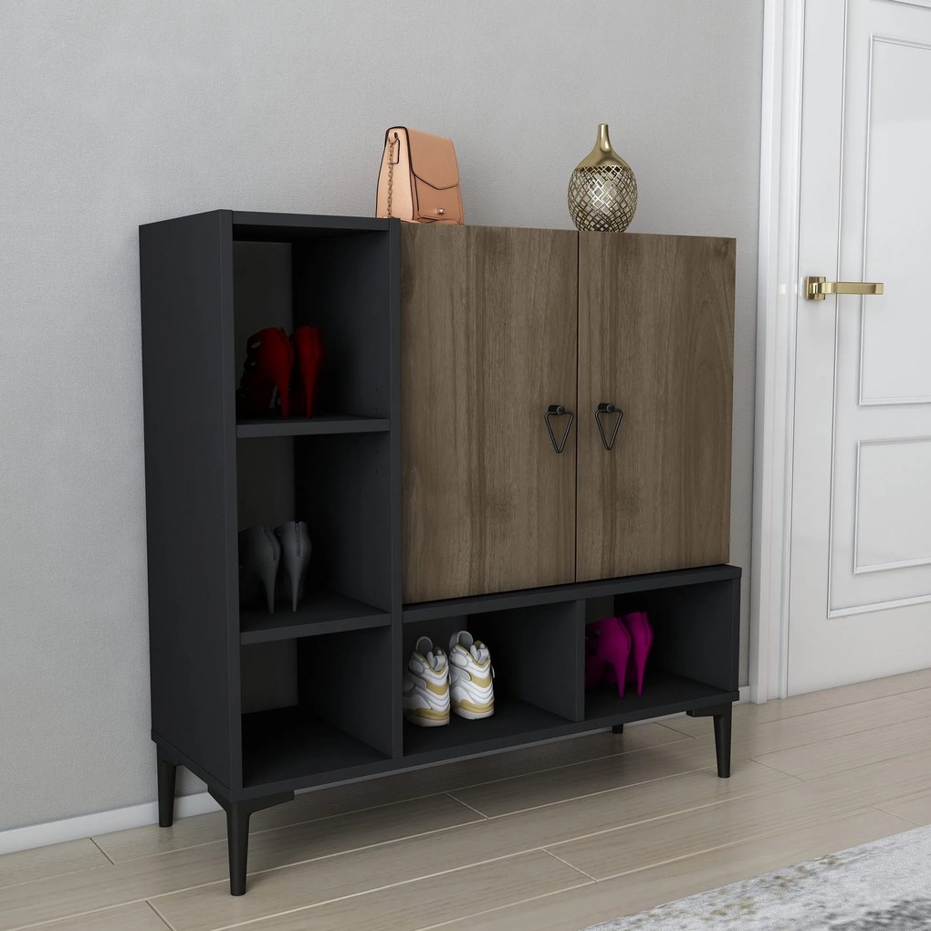 Console Platin – Black Walnut – 100x35x100 cm