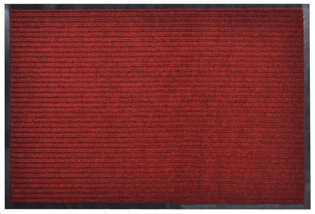 Tapete vermelho para porta em PVC 120 x 180 cm