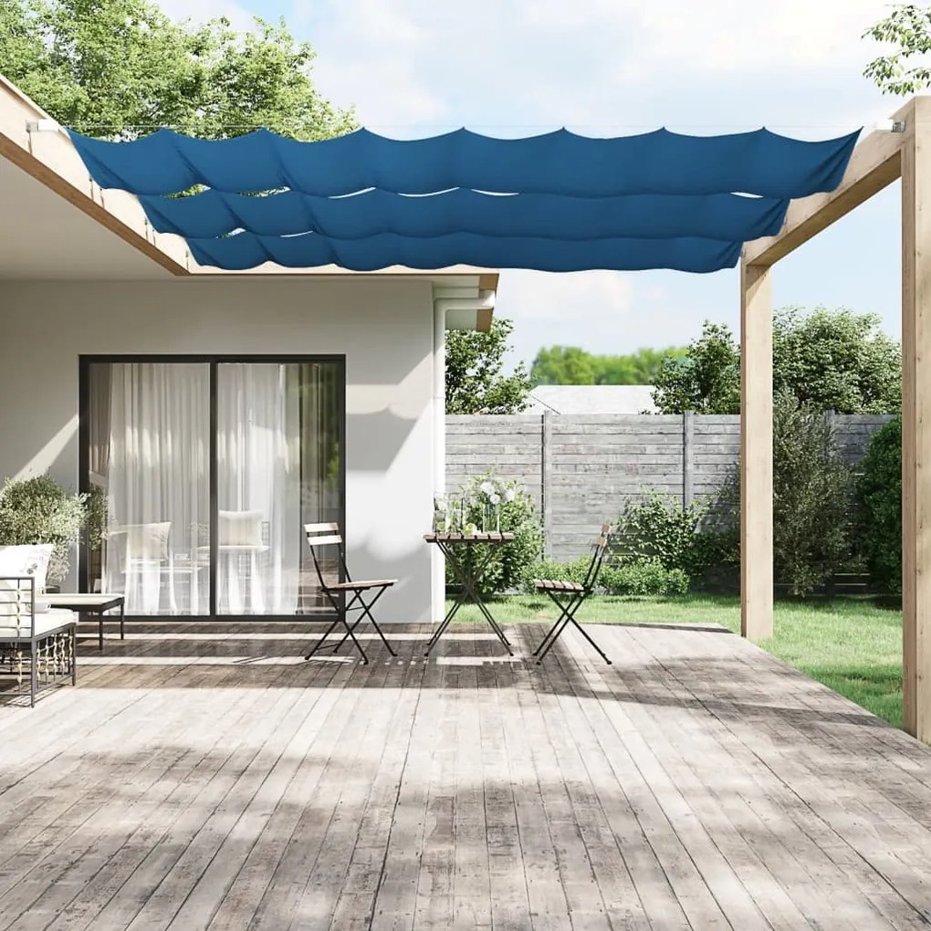 Toldo vertical 100x360 cm tecido oxford azul