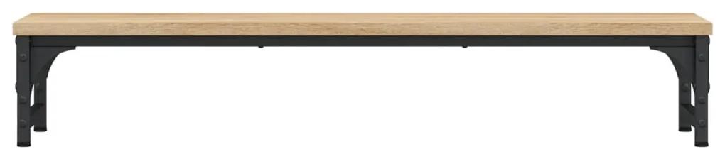 Suporte monitor 85x23x15,5 cm derivados madeira carvalho sonoma
