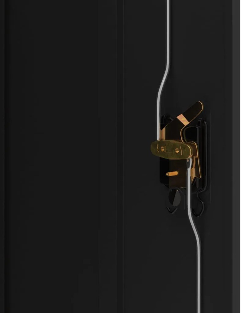 Arquivador 90x40x140 cm aço preto