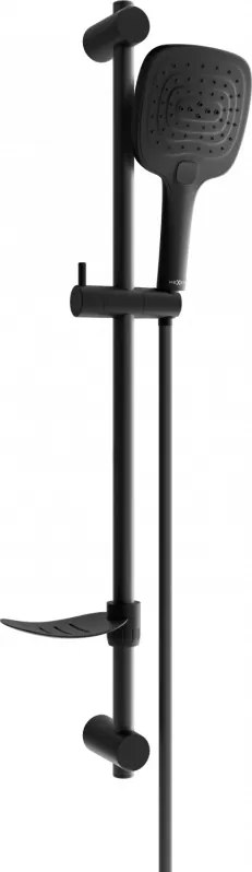 Mexen DF17 conjunto de chuveiro deslizante, preto - 785174582-70