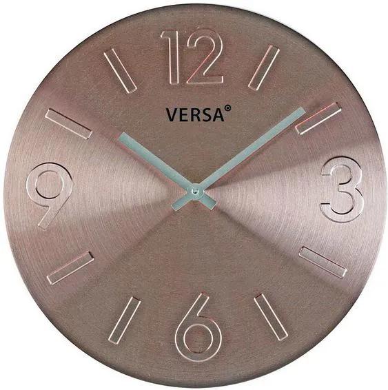 Relógio de Parede Alumínio (4 x 35,5 x 35,5 cm)