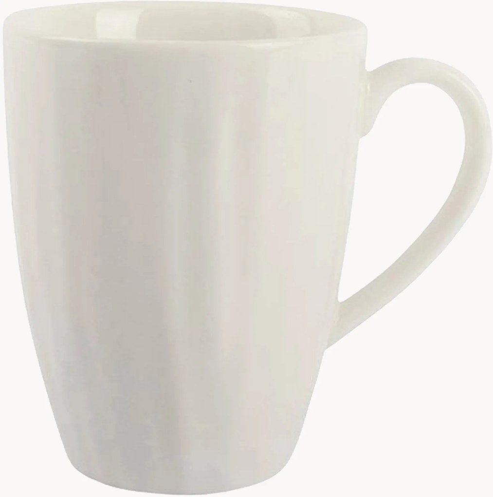 Canecas em porcelana Vista, conjunto de 6