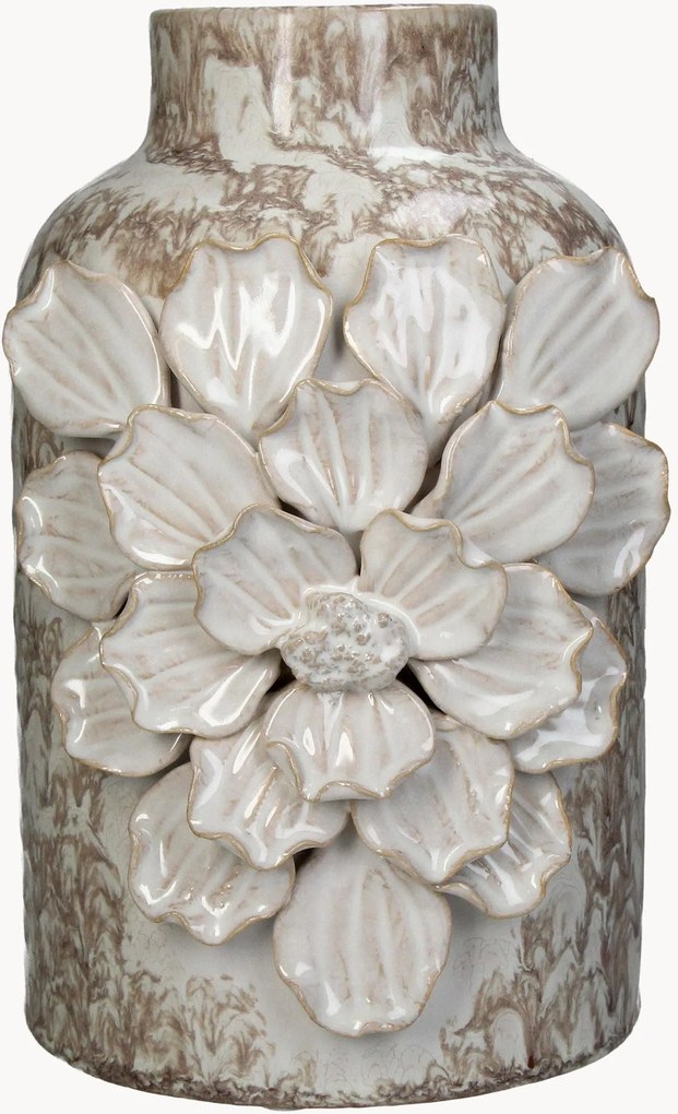 Jarra de cerâmica Petal, Alt 23 cm