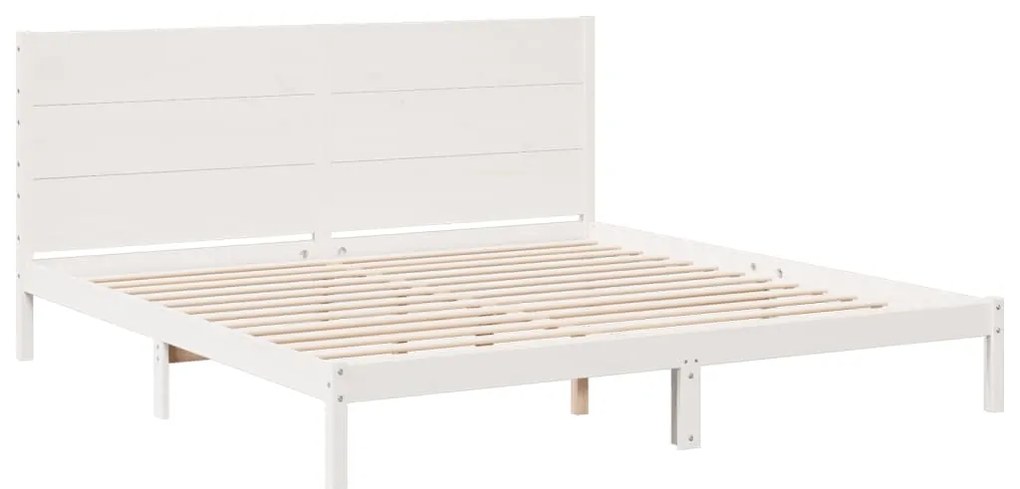 Cama extra longa sem colchão 200x220 cm madeira maciça