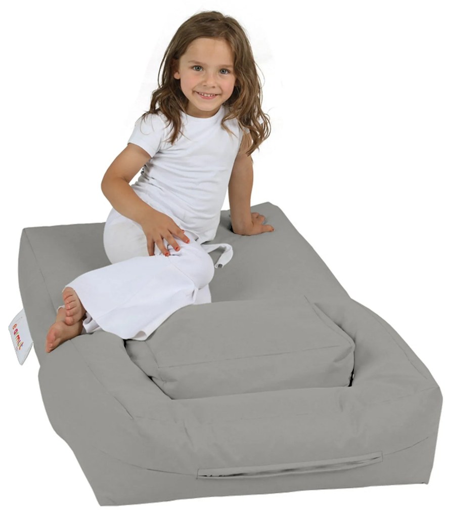 Puff de Jardim Kids Single Seat Pouffe – Fumo – 65x50x40 cm | Tribo Ho
