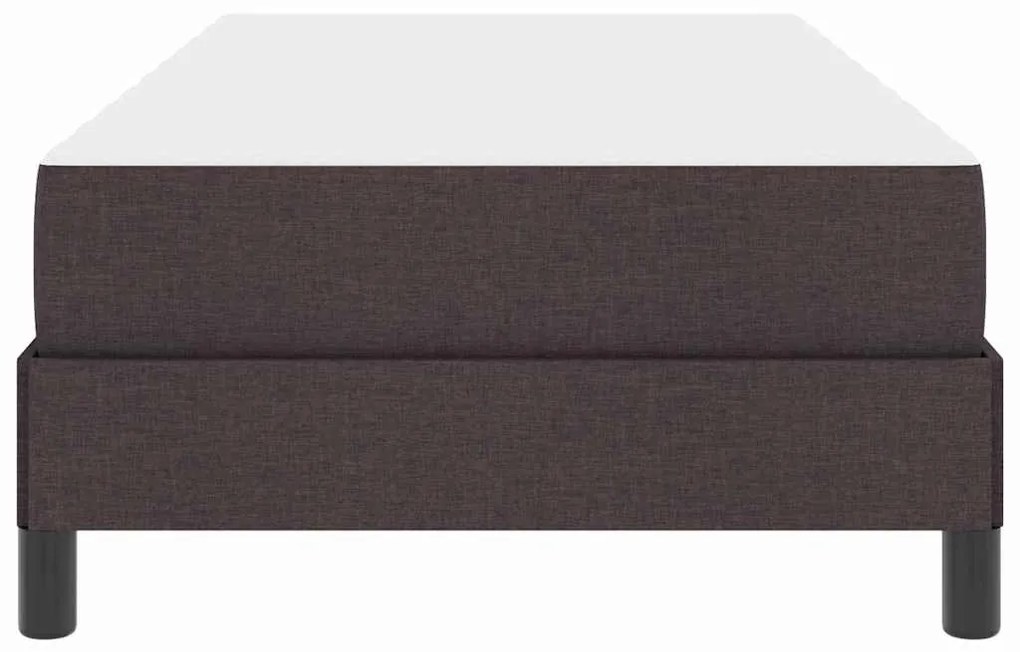 Cama Box Outros Castanho escuro 90 x 190 cm tecido