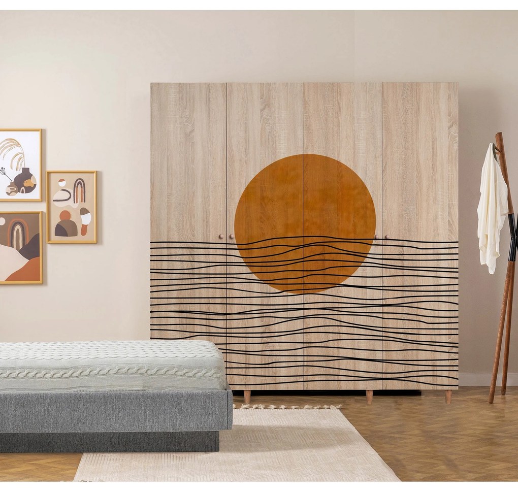 Guarda-Roupa Loni – Sonomo – 180x192x52 cm