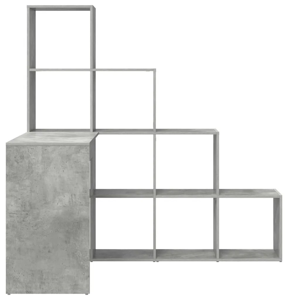 Secretária de canto Cinzento cimento 101,5 x 149,5 x 149,5 cm
