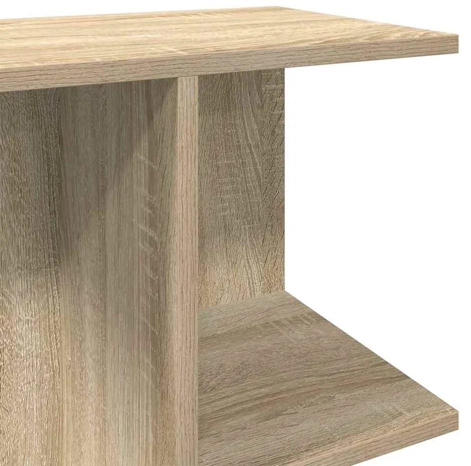 Mesa cabeceira 46,5x29x61cm derivados madeira carvalho sonoma