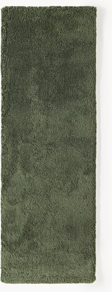 Passadeira felpuda com relevo Leighton