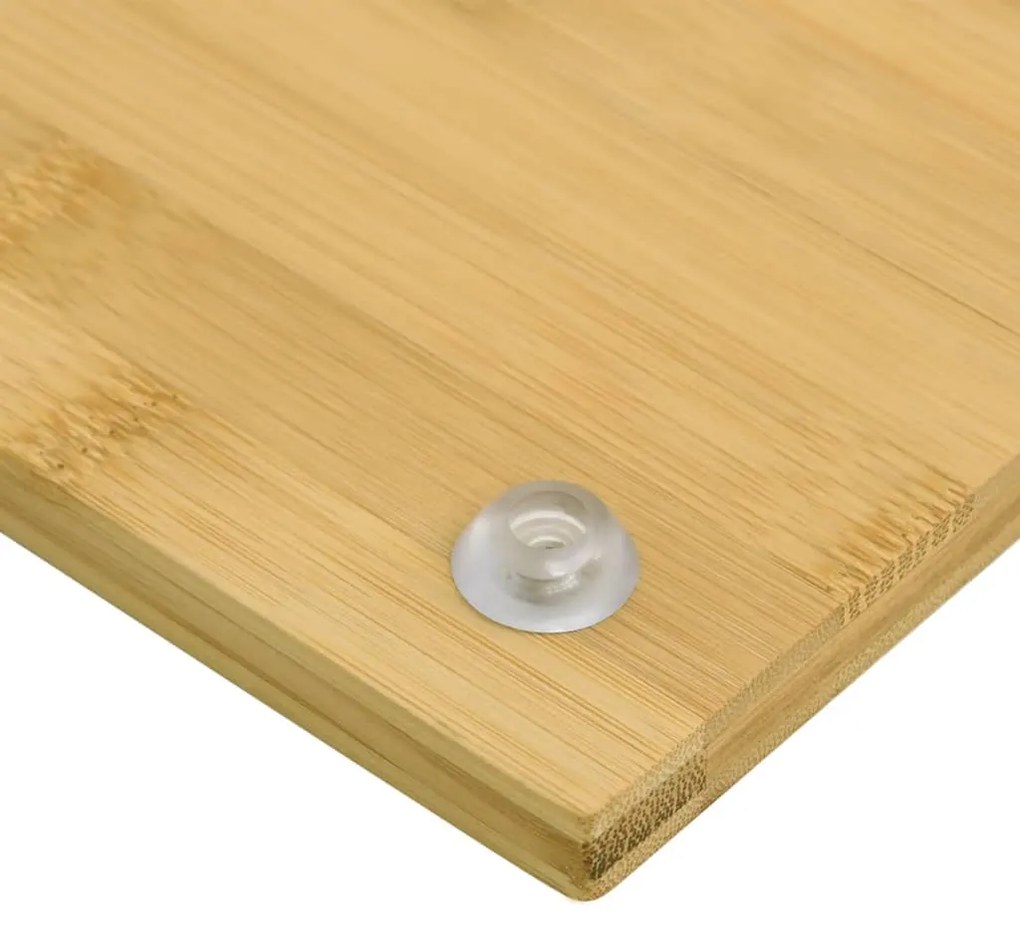 Cobertura para fogão 50x56x1,5 cm bambu