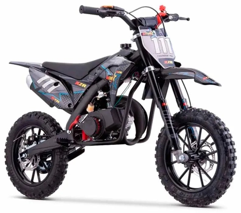 Mini Moto Infantil Gasolina 50 CC MTR Minicross XZR 2025 C/ Limitador Azul