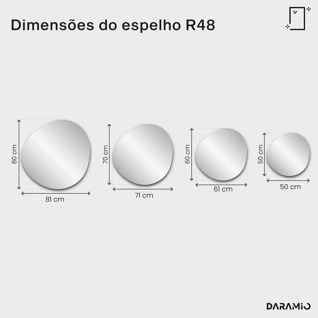 Espelho arco-íris Pure R48