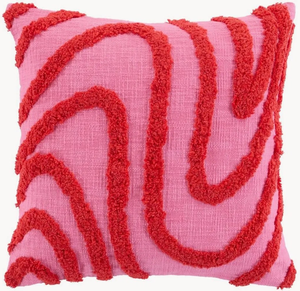 Capa de almofada de algodão artesanal Kyla