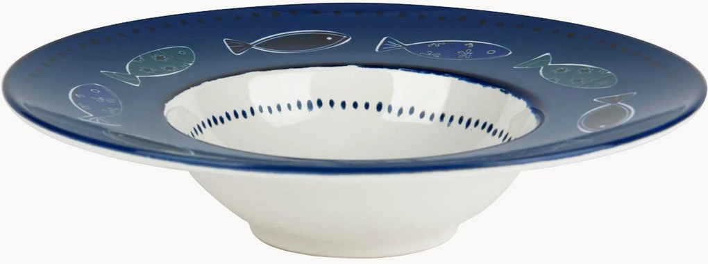 Pratos de massa Ocean, conjunto de 6