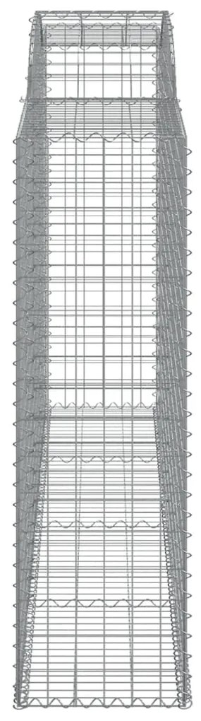 Cestos gabião arqueados 2pcs 300x50x160/180cm ferro galvanizado