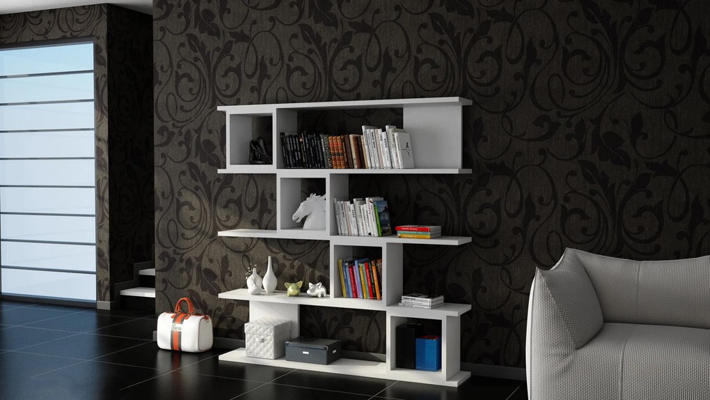 Estante Wind – Branco – 120x119,9x19,5 cm