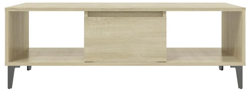 Mesa de centro derivados de madeira carvalho sonoma
