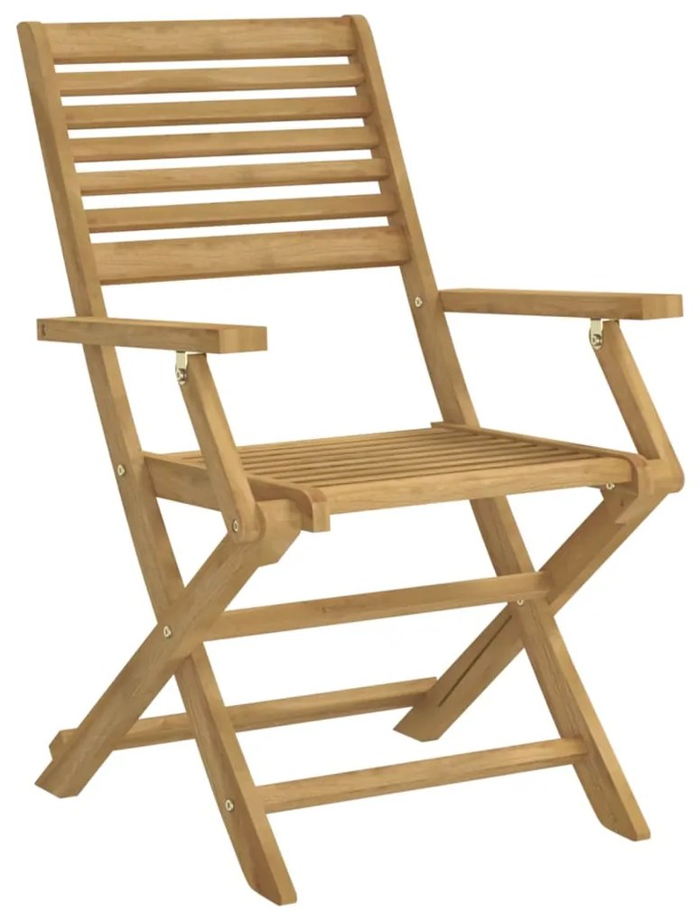 Cadeiras jardim dobráveis 6 pcs 54,5x61,5x86,5 cm acácia maciça
