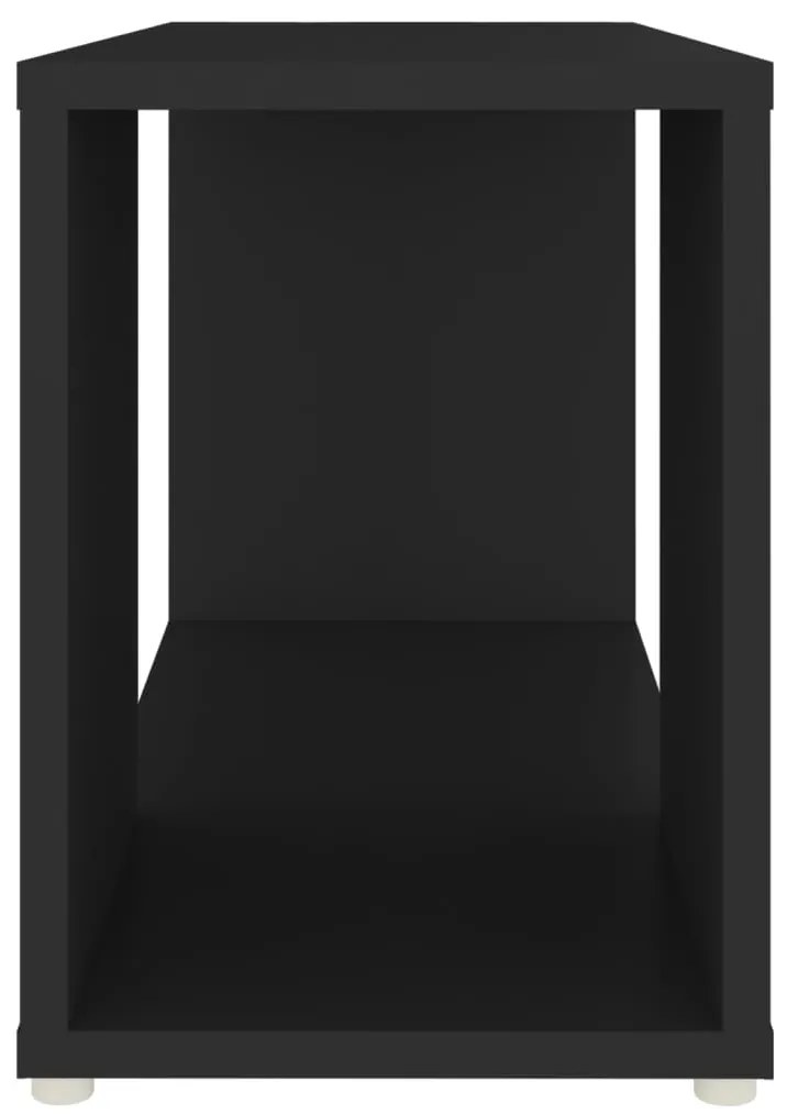 Móvel de TV 60x24x32cm contraplacado preto