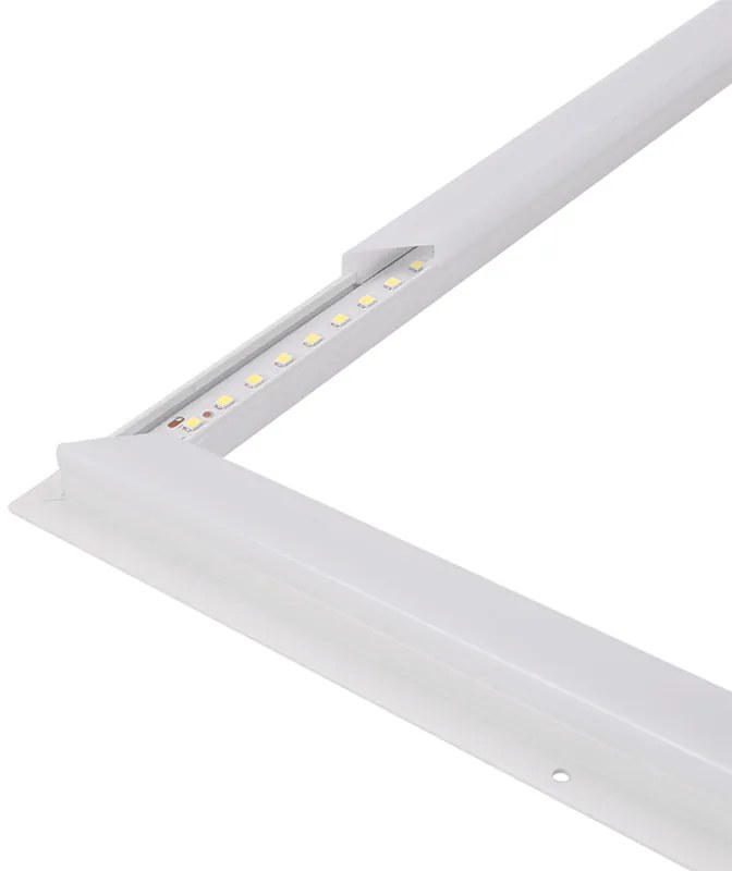Pack 2 Painéis Led FRAMELUX 42W, driver LIFUD, 60x60 cm branco quente