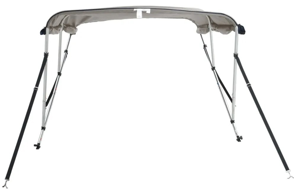 Toldo de 3 arcos Bimini c/ paredes laterais 183x(137-152)x137cm
