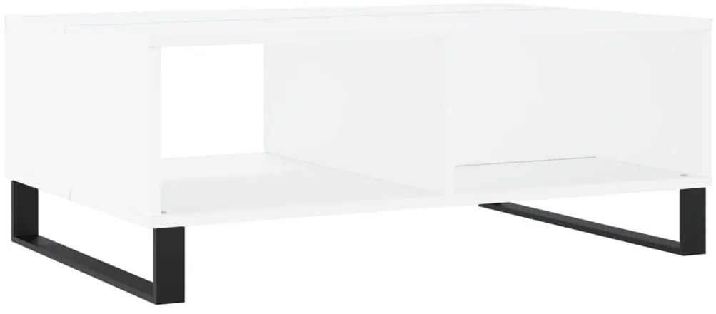 Mesa de centro 90x60x35 cm derivados de madeira branco