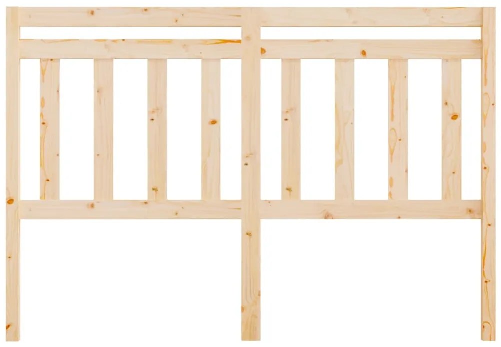 Cabeceira de cama 156x4x100 cm pinho maciço