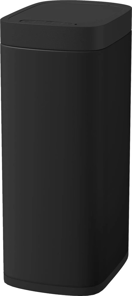 Caixote do lixo de cozinha automático de 50 L, com sensor de movimento, funciona a pilhas, 26,5 x 35,5 x 68 cm, preto