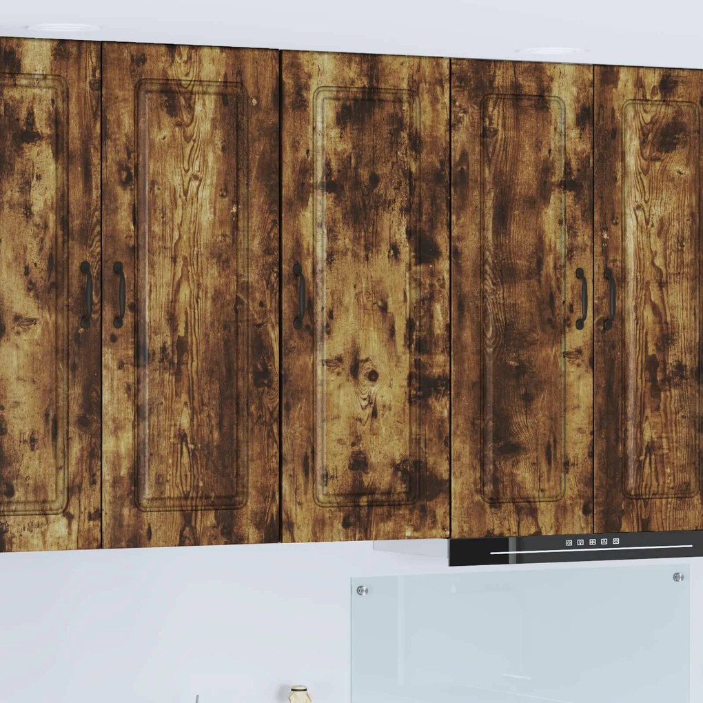 vidaXL Armário de Cozinha Kalmar Carvalho Defumado 40 x 31 x 100 cm