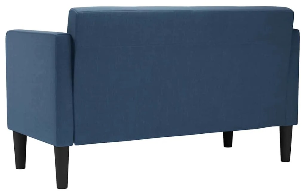 Sofá-luvas 111 cm tecido azul