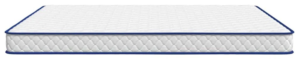 Colchão de espuma de memória 200x200x17 cm branco