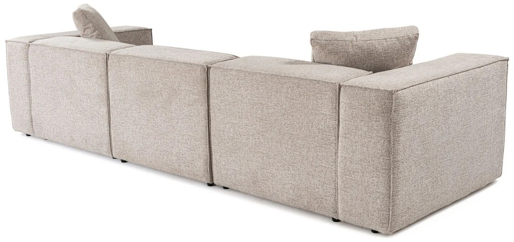Sofá de Canto Lora – Mocha – 303 cm x 193 cm