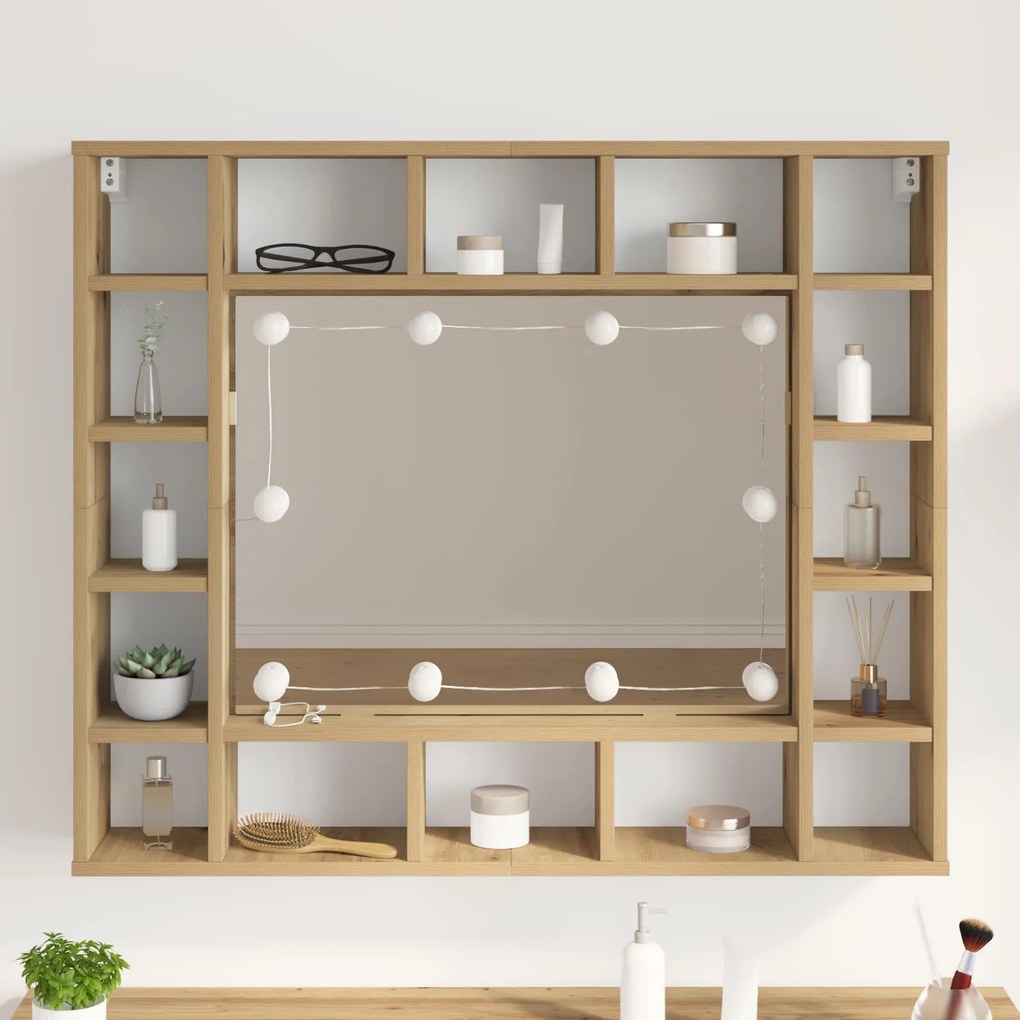 vidaXL Luzes de Espelho 12 pcs Branco 4.5 x 4.5 x 4.8 cm Plástico