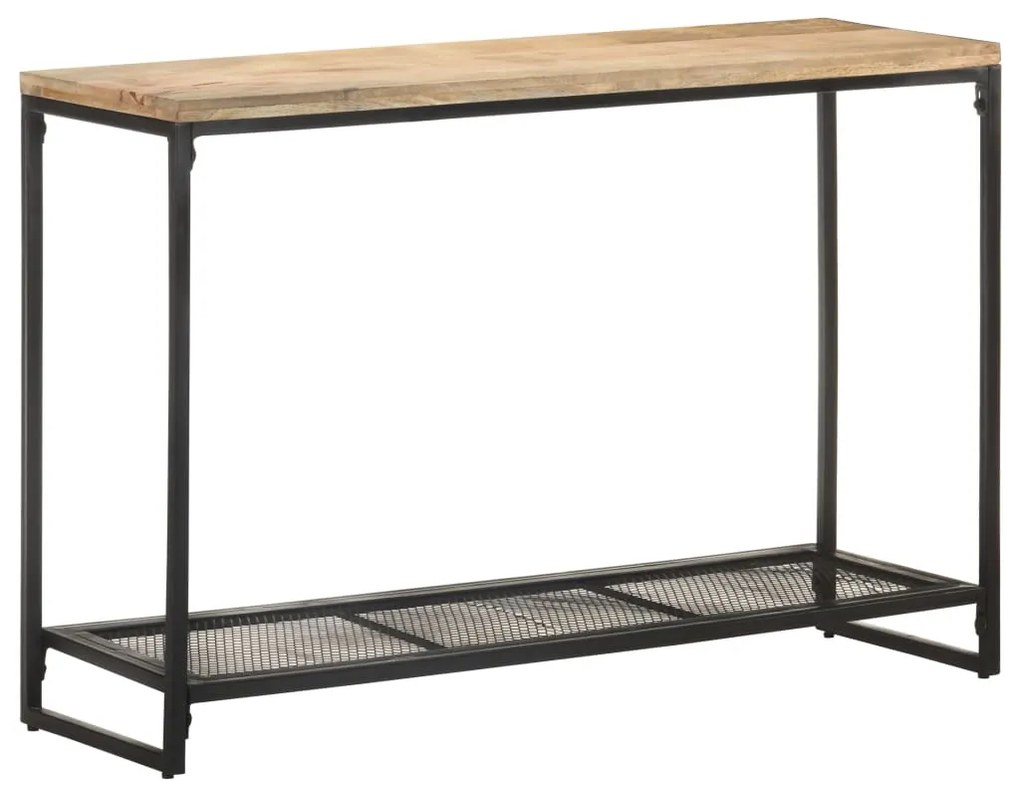 Mesa consola 110x35x75 cm madeira de mangueira maciça