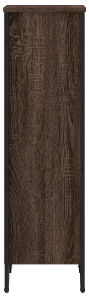 Estante 50x31x106 cm derivados de madeira carvalho castanho