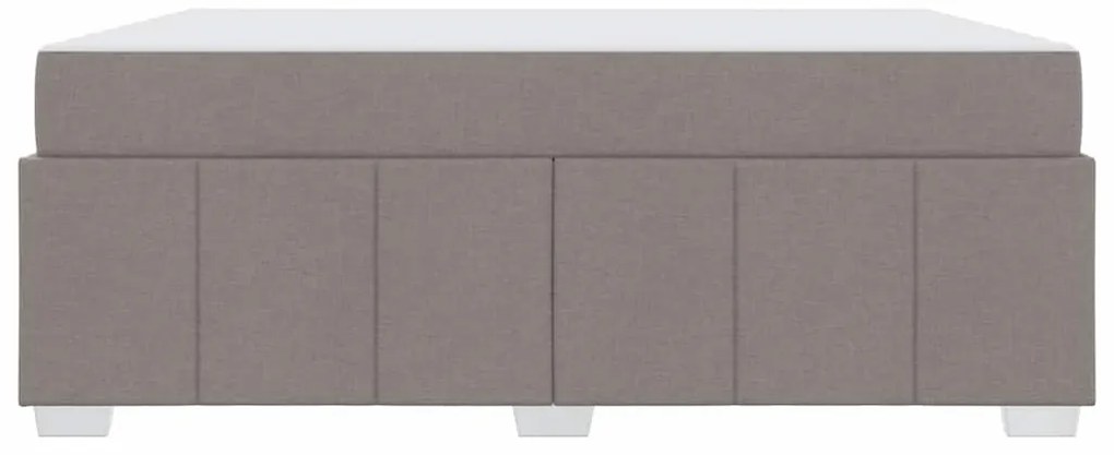 Estrutura da Cama Cinzento-acastanhado 180 x 200 cm tecido